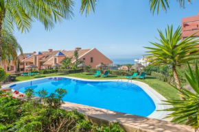 MIjas Costa Duplex with Terrace, Sea Views and 2 pools